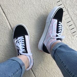 Platform checkers vans